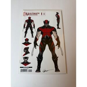 Ultimate Wolverine 1 2nd Printing Variant Alessandro Cappuccio Marvel Comics